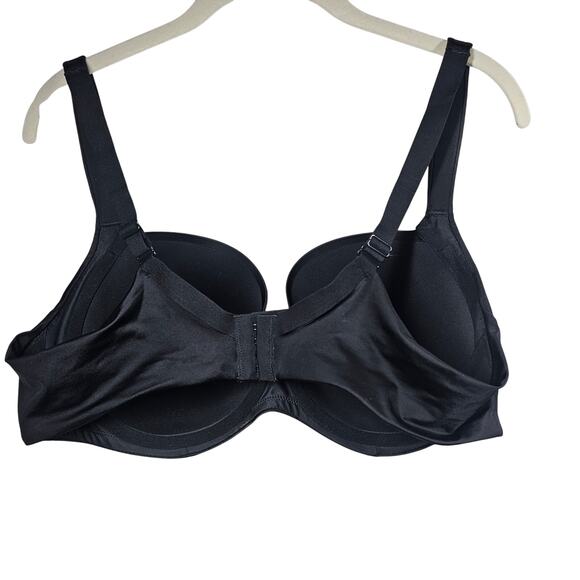 Soma Stunning Support Smooth Full Coverage Black Underwire Bra #072101 Size 42DD - Picture 5 of 7